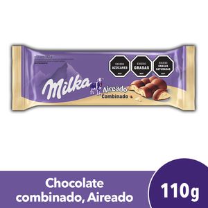 Chocolate Combinado Milka Aireado 110g