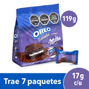 Galletas Oreo Bañadas Chocolate con Leche