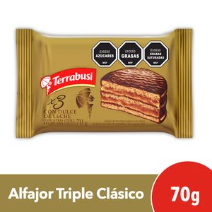 Alfajor Triple Terrabusi Clásico 70g
