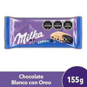 Chocolate Blanco Milka Oreo 155g