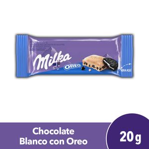 Chocolate Blanco Milka Oreo 20g