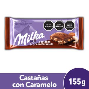 Chocolate con Castañas Milka 155g