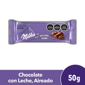 Chocolate con Leche Milka Aireado 50g