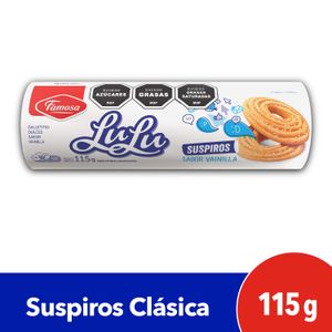 Galletas Lulú Famosa Suspiros Vainilla 115g
