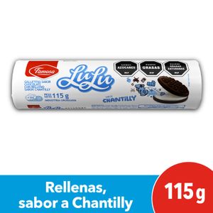 Galletas Lulú Rellenas Famosa Chantilly 115g