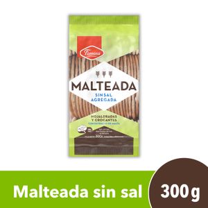 Galletas Malteada sin Sal Famosa 300g