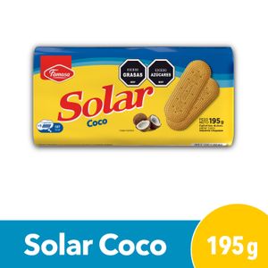 Galletas Solar Famosa Coco 195g