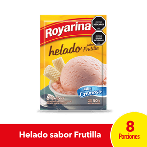 Helado Royarina Frutilla 50g