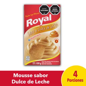 Mousse Royal Dulce de Leche 100g