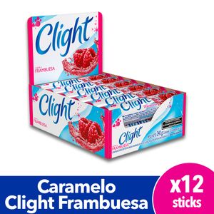 Caramelos Sin Azúcar Clight Frambuesa 20g