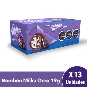 Bombón de Chocolate Milka Oreo 19g