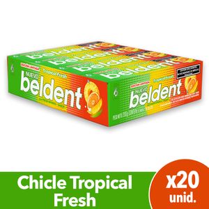 Chicles Beldent Tropical Fresh 10g