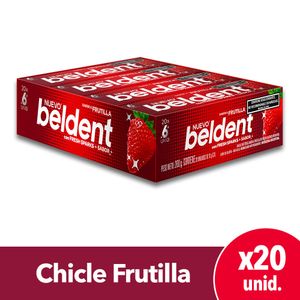 Chicles Beldent Frutilla 10g