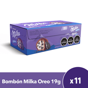 Bombón de Chocolate Milka Oreo 19g