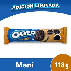 Galletas Oreo Mani 118g